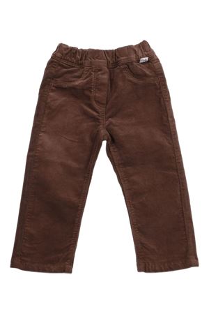 brown cotton trousers IL GUFO KIDS | A25GPL0009V6006183